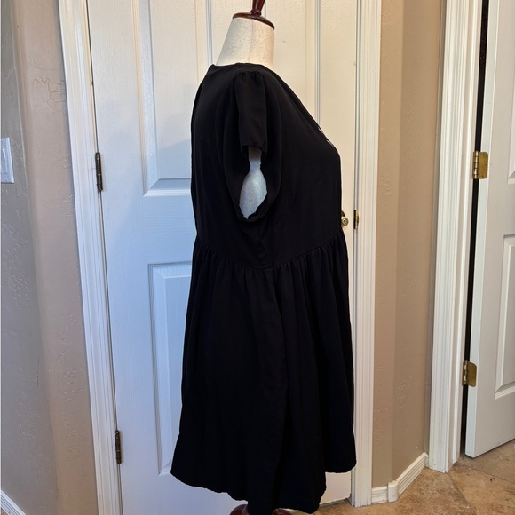 Disturbia Mushroom Embroderied Black Mini Dress in Women’s 14 Goth Emo - Picture 3 of 14